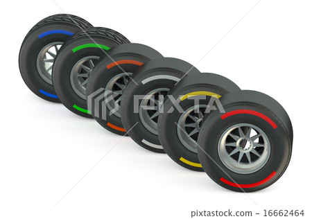 set of racing wheels set of racing wheels 16662464