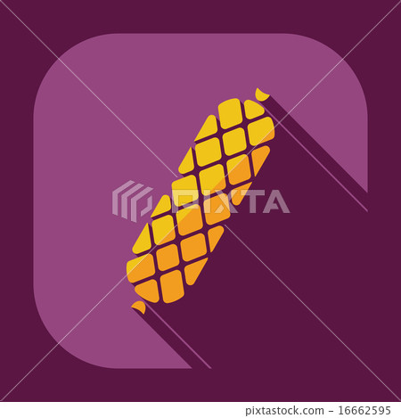 Flat modern design with shadow icons sausages Flat modern design with shadow icons sausages 16662595