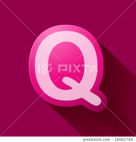 Volume icons alphabet: Q Volume icons alphabet: Q 16662784