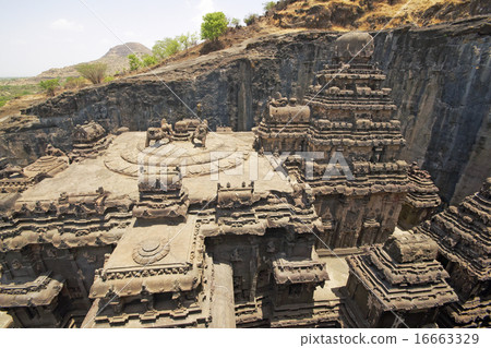 Kailas Temple at Ellora Caves Kailas Temple at Ellora Caves 16663329