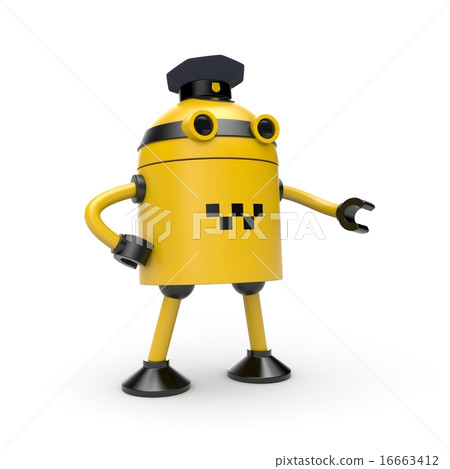 Robot taxi driver 16663412