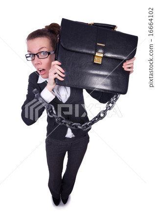 Woman with hands and handcuffs Woman with hands and handcuffs 16664102