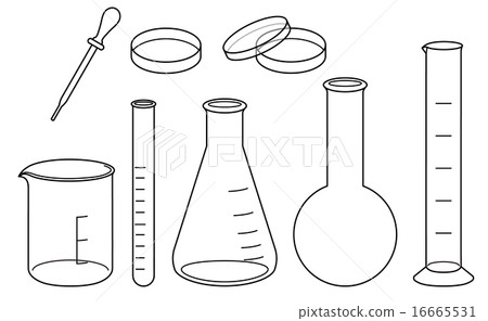 Laboratory instrument set - Stock Illustration [16665531] - PIXTA