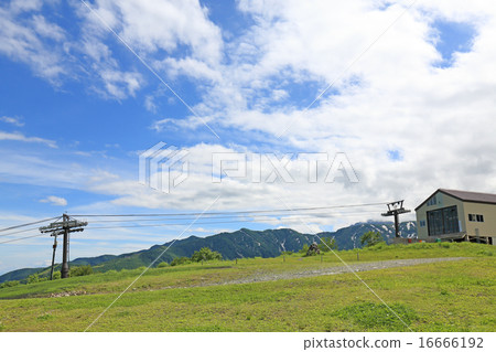 Summer's Happoone ski resort Summer's Happoone ski resort 16666192