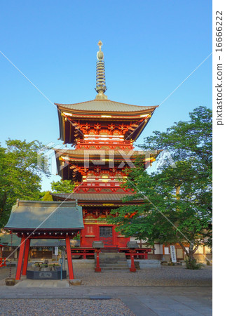 Itabashi Fudomine Triple Tower (Ibaraki Prefecture · Tsukuba Mirai City) 16666222