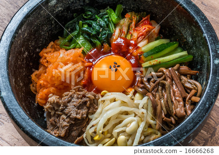 Bibimbap Korean food bibimbap Korean food 16666268
