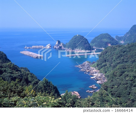Sanin, Tajima Momoiura / Observation from near Inhabe Coast / "Country Designated Scenic Spots" "Country Designated Natural Monument" "Sanin 16666414