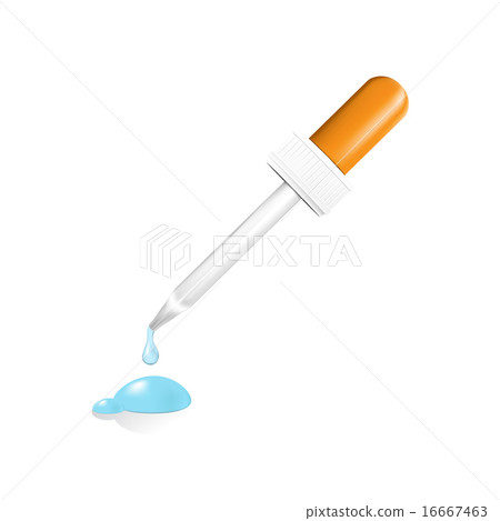 illustration of pipe eye dropper vector isolated illustration of pipe eye dropper vector isolated 16667463