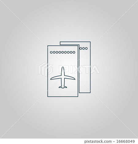 Airline ticket Airline ticket 16668049