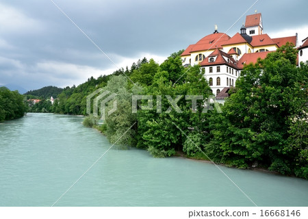 Lech river landscape 16668146
