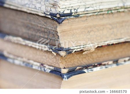 isolated old books 16668570