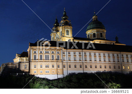 Austria World Heritage Wachau Valley Night Merk Abbey 16669521