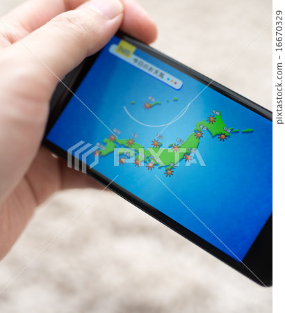 Smartphone screen 16670329