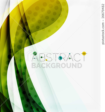 Corporate white background with gentle flowing waves 16670482
