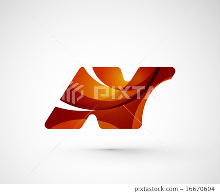 Abstract geometric company logo N letter Abstract geometric company logo N letter 16670604