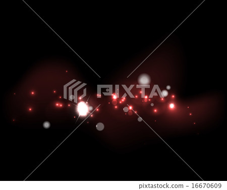 Glowing shiny bubbles and stars in dark space Glowing shiny bubbles and stars in dark space 16670609