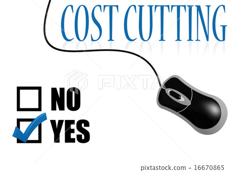 Cost cutting check mark Cost cutting check mark 16670865