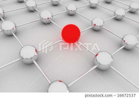 Network 3D Network 3D 16672537