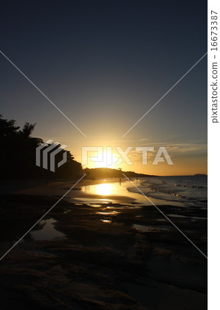 Asahi on the beach resort of Koh Samet in Thailand 16673387