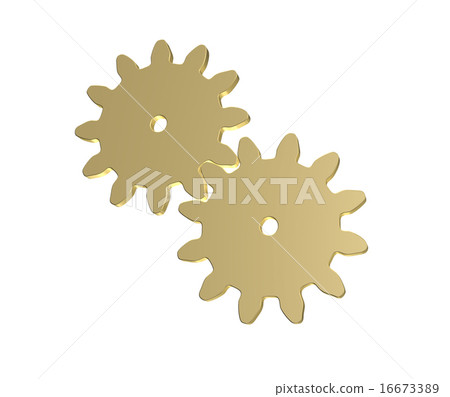 Couple of gear wheels 16673389