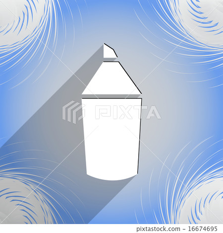 Pencil icon symbol Flat modern web design with lon Pencil icon symbol Flat modern web design with lon 16674695