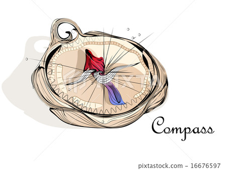 abstract compass - Stock Illustration [16676597] - PIXTA