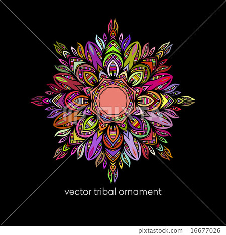 Mandala. Ethnic decorative elements.Vector illustration Mandala. Ethnic decorative elements.Vector illustration 16677026
