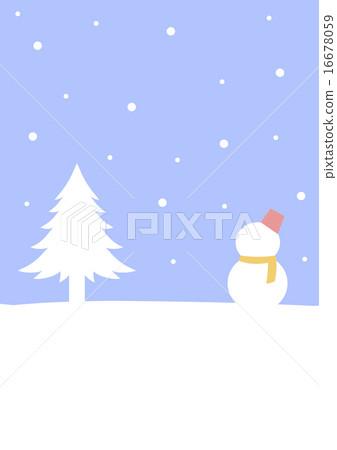 Trees and snowmen 16678059