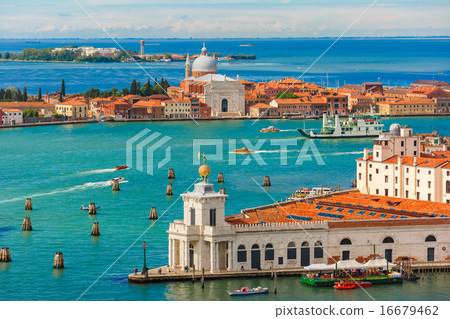 View from Campanile di San Marco to Venice, Italy View from Campanile di San Marco to Venice, Italy 16679462