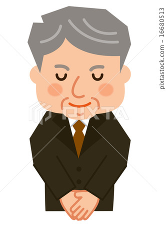 年長的男西裝弓 年長的男西裝弓 16680513