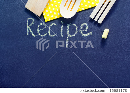 black board for recipe 16681178