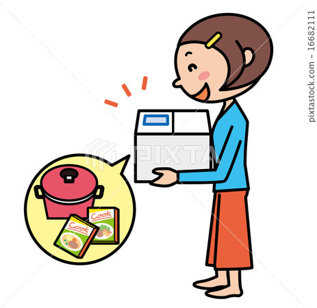 Mail order Arrival pot illustration 16682111