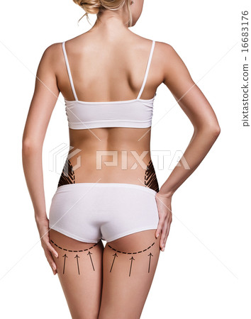 Woman's back Woman's back 16683176