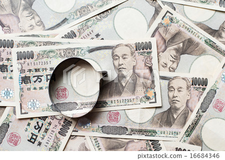 Speech bubbles with 10,000 yen Speech bubbles with 10,000 yen 16684346