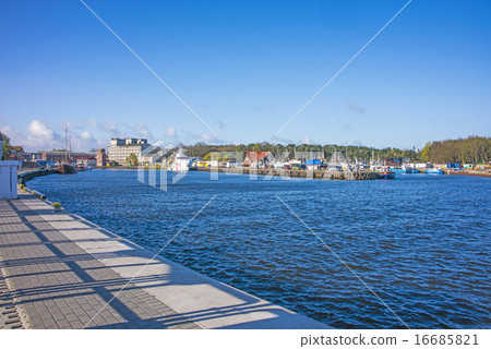 Fishing port of Ustka, Poland Fishing port of Ustka, Poland 16685821