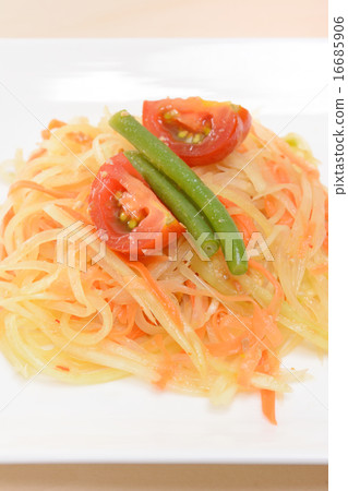 可口藍色番木瓜沙拉 16685906