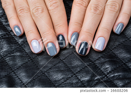 Women's hands with a stylish manicure. Women's hands with a stylish manicure. 16688206