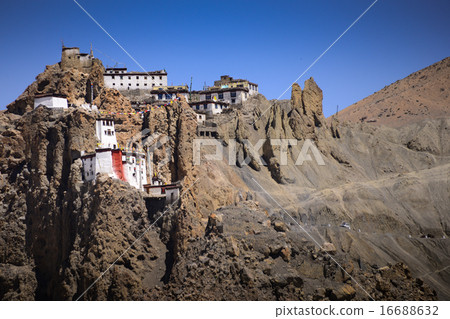 Tibetan Monastery in the northern of India. 16688632