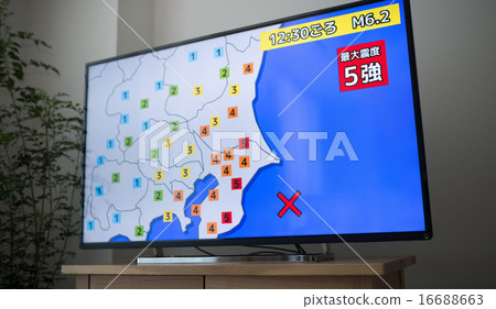 Earthquake information image 16688663