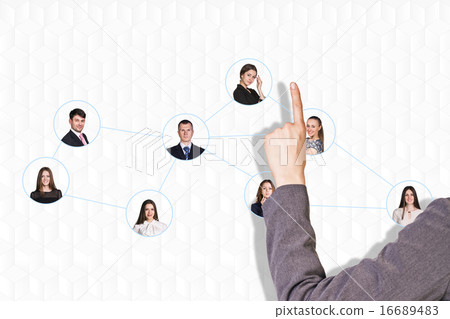 Businesswomen communication. Businesswomen communication. 16689483