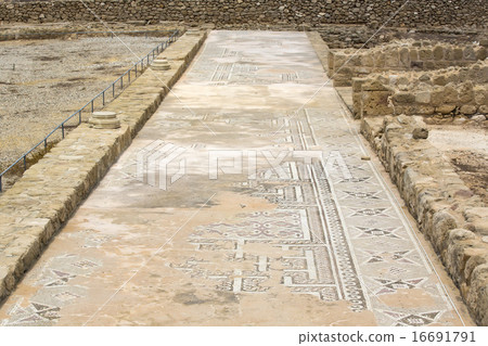 ruins of ancient Paphos on the island of Crete ruins of ancient Paphos on the island of Crete 16691791