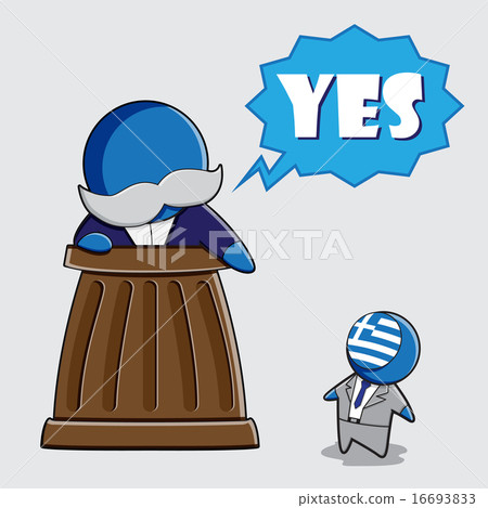 positive feedback to greece. vector illustration   16693833