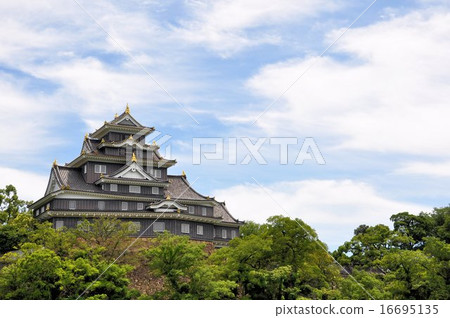 Okayama Castle North side ① (Okayama City, Okayama Prefecture) 16695135