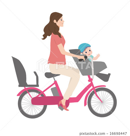 兩個人的自行車例證 兩個人的自行車例證 16698447