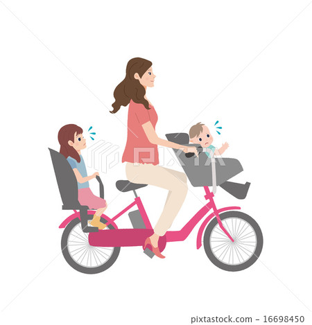 Bicycle illustration No helmet 16698450