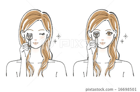 使用觀察者的女性例證 16698501