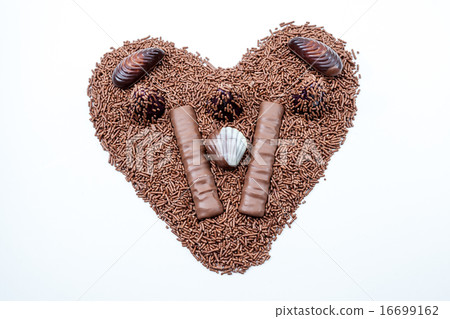 chocolate in heart chocolate in heart 16699162