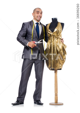 Tailor isolated on the white background 16699260