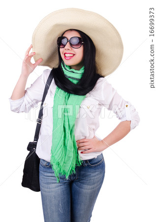 Young woman ready for summer vacation Young woman ready for summer vacation 16699373