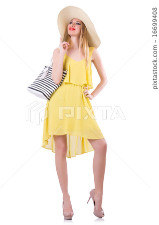 Young woman in summer clothing 16699408